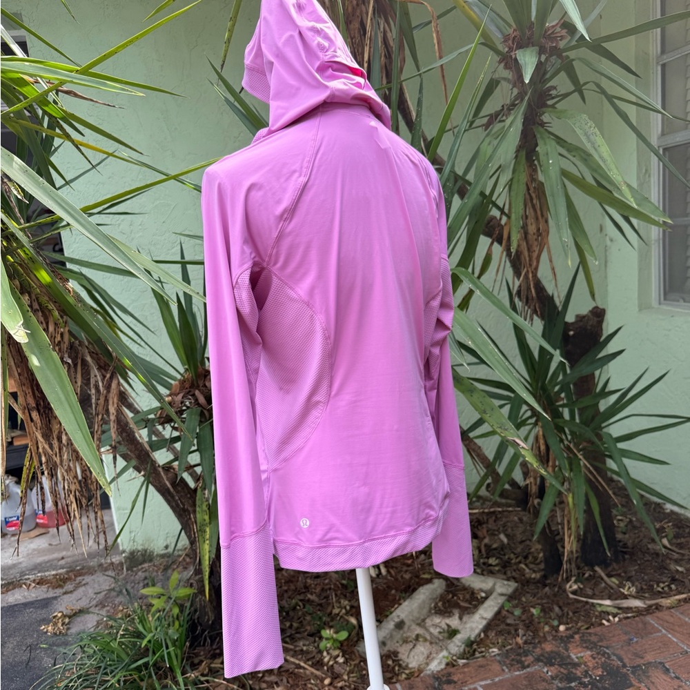 Lululemon Sleek Performance Pink Pullover - image 7